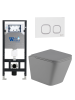 Комплект инсталляции с унитазом Weltwasser AMBERG 506 + GELBACH 041 MT-GR + AMBERG RD-WT