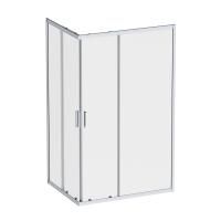 W90G-403-120290-MT Gem Душевое ограждение AM.PM прямоугольн.,раздвиж.двери 120x90 хром мат.,стекло прозрачное
