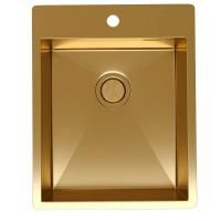 Кухонная мойка Reflexion Iseo RX2240GD брашированное золото