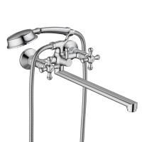 239500000 Retro Смеситель для ванны и душа AM.PM с длинным изливом, душ.гарнитуром