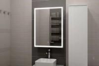 Зеркало-шкаф Континент Allure LED 55х80