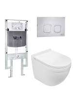 Комплект инсталляции с унитазом Weltwasser AMBERG 497 ST + HEIMBACH 043 GL-WT + AMBERG RD-MT CR