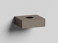 Подвесной модуль Salini Armonia 600x200 с вырезом под сифон, бронза, 27A.1.600.200.14.1