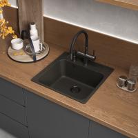 Кухонная мойка Reflection Etude RF0353BL, черный
