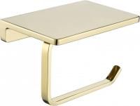 Настенный бумагодержатель плоский Grocenberg AC0027 (Золото глянец)