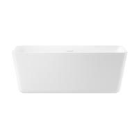 Акриловая ванна в наборе 4 в 1: отдельностоящая ванна, ножки, экран, слив-перелив Wellsee DeSire 231502002