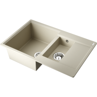 Кухонная мойка Omoikiri Daisen 78-2T-BE Tetogranit/ваниль 4993529