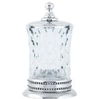 Стакан для ватных дисков Boheme Brillante 10444 Хром