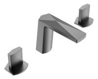 Смеситель для раковины Boheme Venturo 150-GM-ICE антрацит матовый