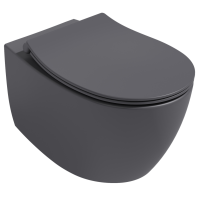 Унитаз ISVEA Sentimenti Neo подвесной 363*510*400 антрацит матовый 10AR02010SV-2C