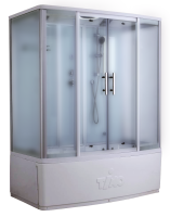 Душевая кабина Timo Standart T-6670 Silver Fabric  (170*88*220), турецкая баня хамам