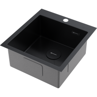 Кухонная мойка Omoikiri Akisame 46-GB нерж. сталь/графит 4997012