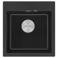 Мойка Paulmark KANTE 50 PM105152-BL 520х510х200 мм, IT-GRANIT, черный