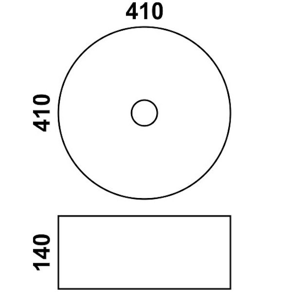 Раковина MELANA MLN-J2056