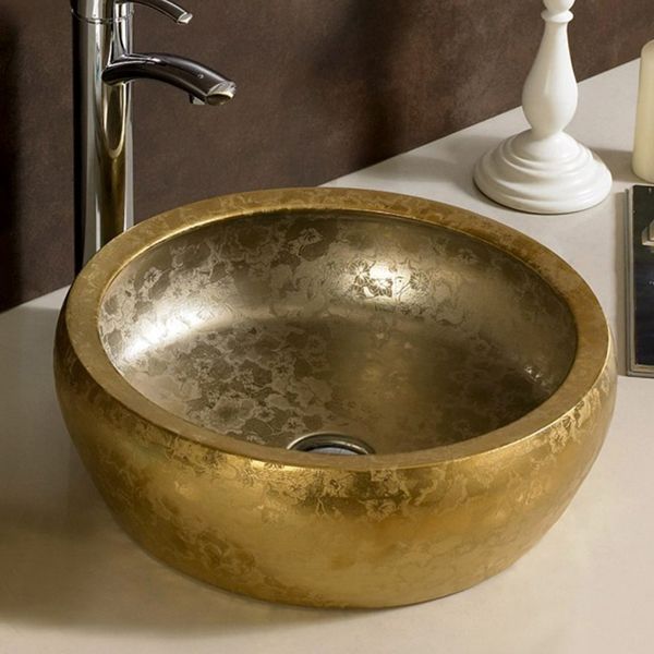 Раковина MELANA MLN-J2023 (золото)