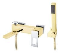 Смеситель для ванны с душем Boheme Q 143-GCR