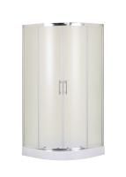 Душевой уголок Taliente TA-09091-1MP 90х90 стекло рифленое 6 мм