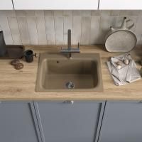 Кухонная мойка Reflexion Optima RX0952SD, песочный