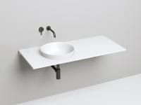 Раковина полувстраиваемая Salini MAREA 03, белый, 1802203M