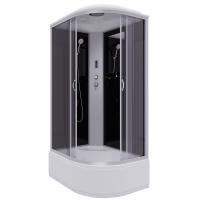 Душевая кабина Niagara Classic NG-2510-14LP (120х80х215) высокий поддон(40см),стекло тонированное