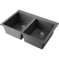 Кухонная мойка Omoikiri Bosen 80-2-PL Tetogranit/платина 4993843