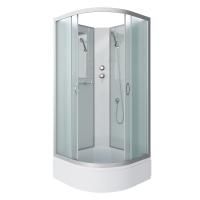 Душевая кабина Niagara Classic NG-3302-14BK (100х100х200) средний поддон(26см),стекло матовое