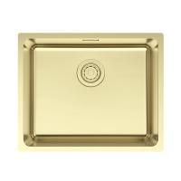 Мойка Paulmark YUNI 54 UNI YU54-LG 540х440х200 мм, нержавеющая сталь, светлое золото