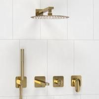 A2151.278.279.183.208.280.197.281 Встраиваемый комплект для ванны WasserKRAFT с верхней душевой насадкой, лейкой