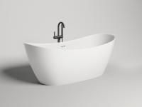 Ванна отдельностоящая Salini NOEMI 185x81 покраска по RAL полностью, S-Sense, глянцевый 101811GF