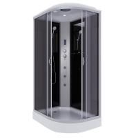 Душевая кабина Niagara Classic NG-3512-14LF (120х80х215) низкий поддон(13см),стекло тонированное,3 места