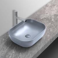 Раковина керамическая Vincea VBS-101MO, 505х405х140, накладная, цвет океан матовый