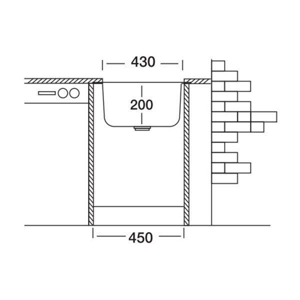 Кухонная мойка Kromevye Undermount EX 007