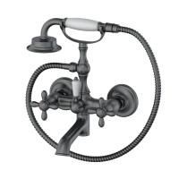 Смеситель для ванны с душем WONZON & WOGHAND, Темный графит (WW-88639020-BGM)