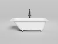 Ванна встраиваемая Salini ORLANDA KIT 160x70, S-Sense, глянцевый белый 102115G