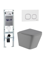 Комплект инсталляции с унитазом Weltwasser AMBERG 350 ST + GELBACH 041 MT-GR + AMBERG RD-WT