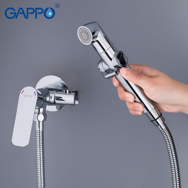 Смеситель для биде с гигиеническим душем Gappo G7248-1