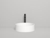 Раковина накладная Salini GLORIA 01 покраска по RAL полностью, 1102201MF