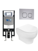 Унитаз с инсталляцией WeltWasser AMBERG 497 + ERLENBACH 004 GL-WT + AMBERG RD-CR
