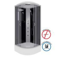 Душевая кабина Niagara Classic NG-3502-14G (100х100х215) средний поддон(26см),стекло тонированное