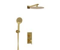 A71207 Встраиваемый комплект для душа WasserKRAFT с верхней душевой насадкой и лейкой