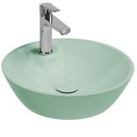 Раковина ISVEA SistemaY Soft накладная 450*450*120 1 цвет мятно зеленый матовый 10SY65045SV-2T