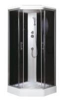 Душевая кабина Niagara Ultra NG-2506-01 (90х90х220) низкий поддон(16см),стекло тонированное,4 места