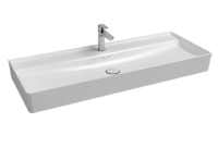 Раковина накладная ISVEA Vea 121см, цвет белый 10VAS5120I