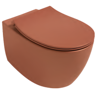 Унитаз ISVEA Sentimenti Neo подвесной 363*510*400 терракотовый матовый 10AR02010SV-2U