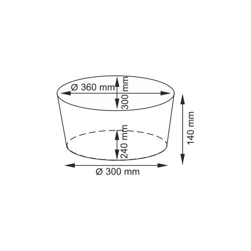 Плетеная корзина WasserKRAFT Rossel WB-280-S