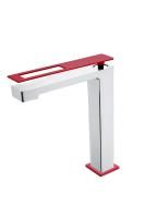 Смеситель для умывальника Boheme Q 142-CRR Chrom Red