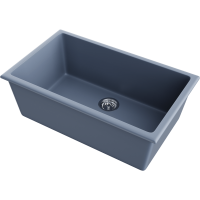 Кухонная мойка Omoikiri Okinoshima 76-U/I-SB Natceramic/smoky blue 4997148