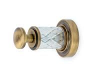 Крючок Boheme Murano Cristal 10906-CRST-BR Бронза