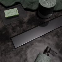 Душевой лоток Veconi Stesso Graphite  800