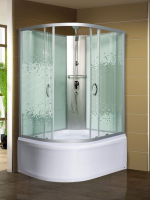 Душевая кабина МОНОМАХ МОНОМАХ Б/К 110/80/44 МЗ R 1100х800х2060мм